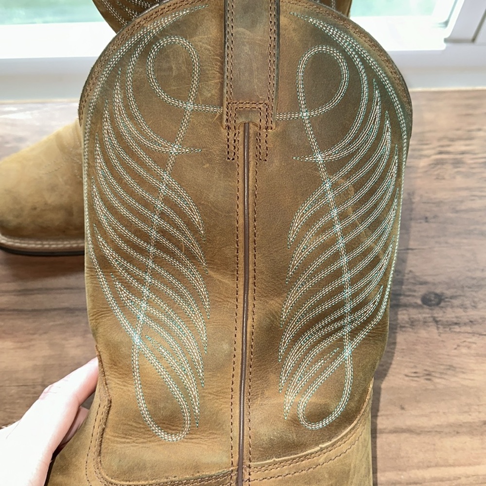 Ariat Brown Western Boots - Picture 5 of 5